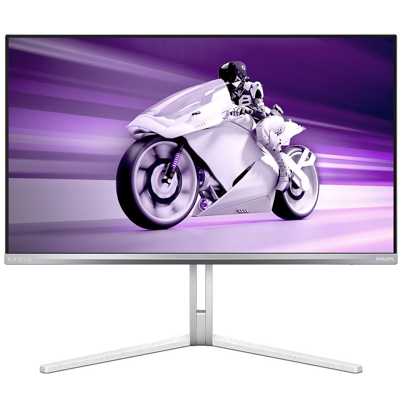 Nærbilde av Philips Evnia 27M2C5501 QD-OLED skjerm