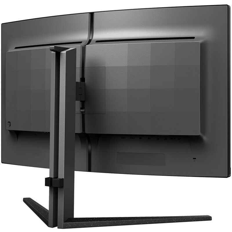 Sideprofil av Philips Evnia 5000 32M2C5500W curved skjerm