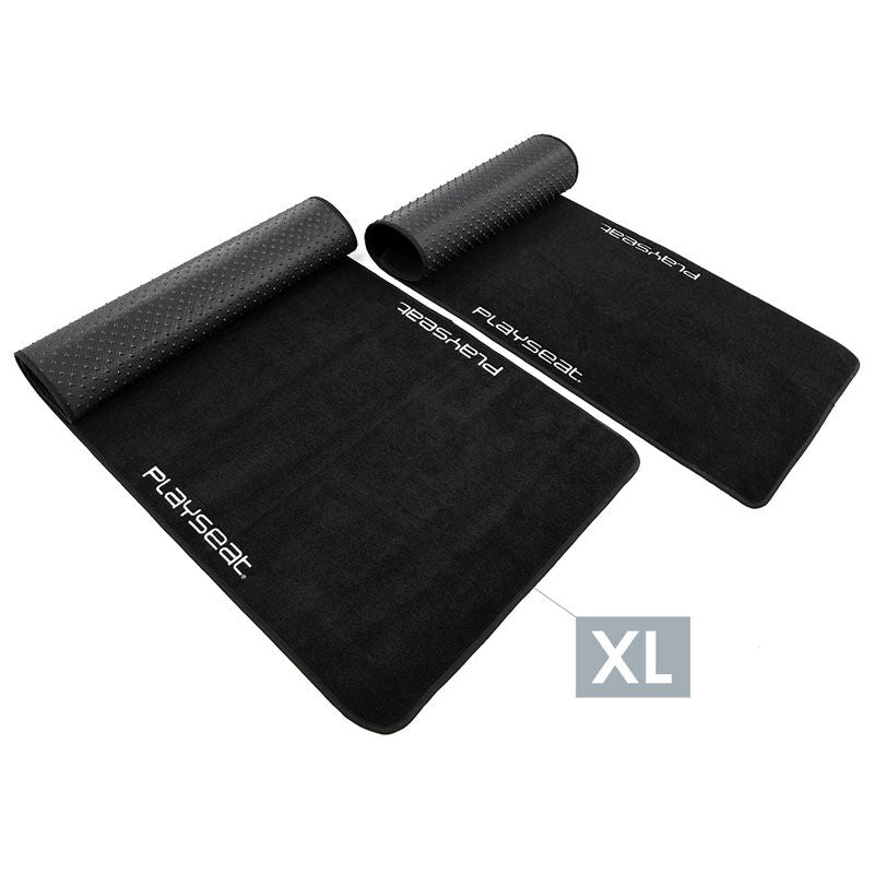 Playseat gulvmatte XL for simracing svart bakside