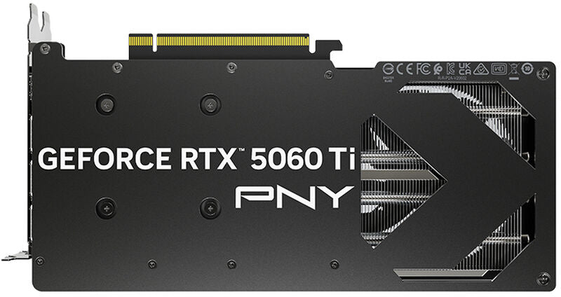 PNY GeForce RTX 5060 Ti OC Edition grafikkort med kjøleribbe