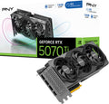 PNY GeForce RTX 5070 Ti OC Edition grafikkort forfra