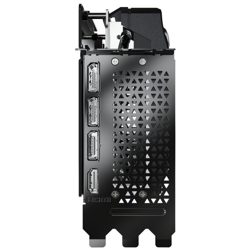 PNY GeForce RTX 5080 OC grafikkort montert i PC