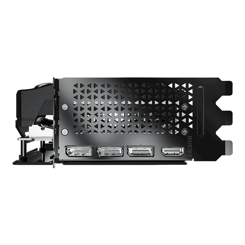 PNY GeForce RTX 5080 Triple Fan grafikkort kjøleribbe detalj