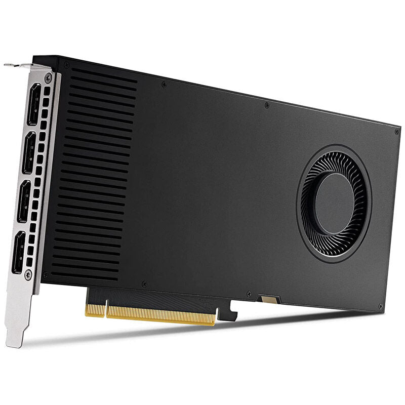 PNY Quadro RTX A4000 grafikkort montert i PC