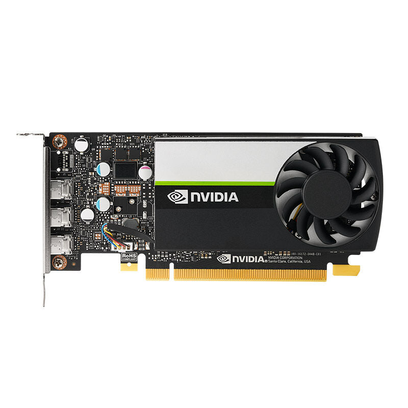 Detalj av PNY Quadro T400 grafikkort