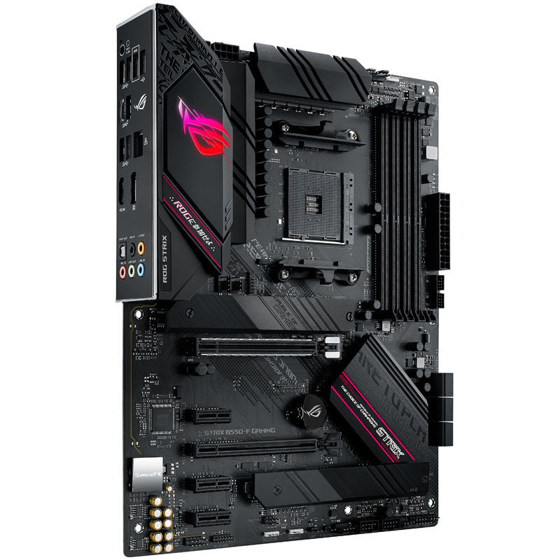 Porter og tilkoblinger på ASUS ROG Strix B550-F Gaming hovedkort