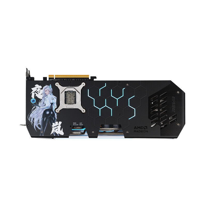 PowerColor Hellhound Reva RX 9070 XT grafikkort 16 GB RGB - PowerColor