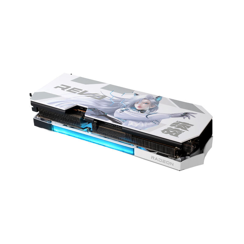 PowerColor Hellhound Reva RX 9070 XT grafikkort 16 GB RGB - PowerColor