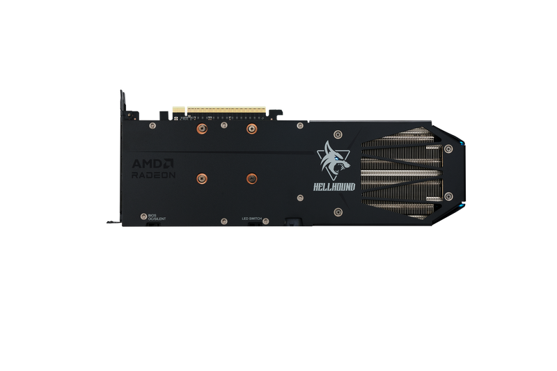 PowerColor Hellhound RX 9060 XT grafikkort oversikt