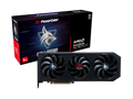 PowerColor Hellhound RX 9070 XT OC grafikkort forfra