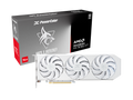 PowerColor Hellhound Spectral White RX 9060 XT OC grafikkort forfra