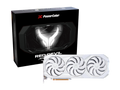 PowerColor Red Devil Spectral White RX 9070 XT grafikkort forfra