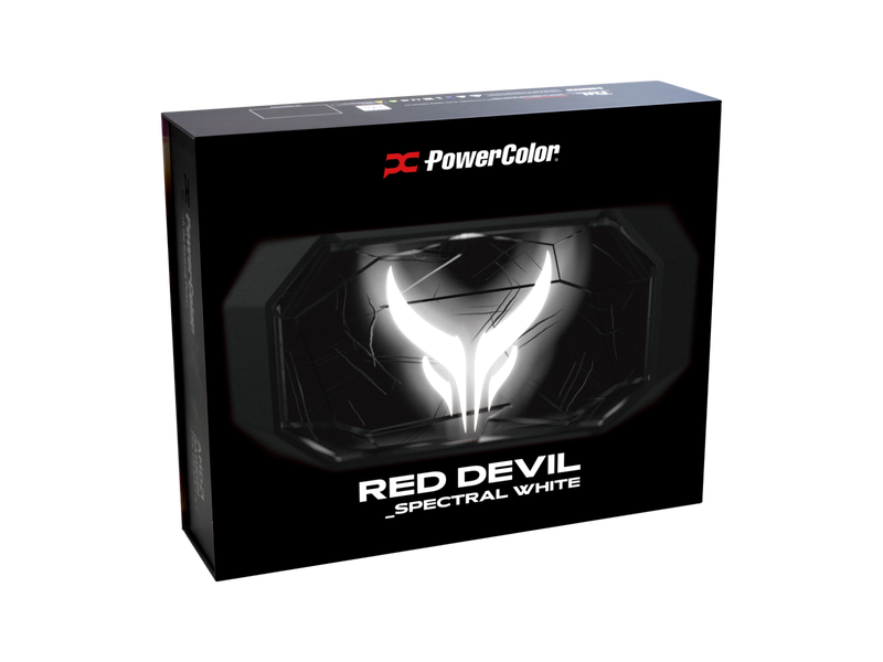 PowerColor Red Devil Spectral White RX 9070 XT i spill-PC