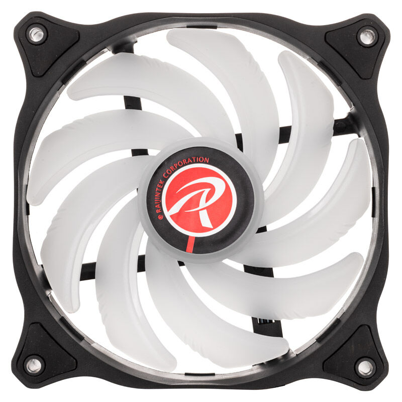 Raijintek EOS 12 RBW ADD vifte 2-pakning detalj av vifteblader