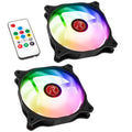 Raijintek EOS 12 RBW ADD vifte 2-pakning forfra
