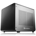 Raijintek METIS EVO AL Mini-ITX kabinett aluminium sølv forfra