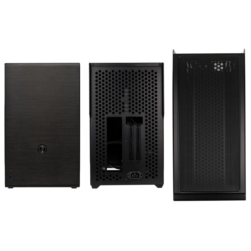 Raijintek Ophion M Evo ALS kabinett montert med hardware