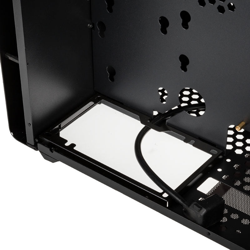 Raijintek Ophion M Evo ALS kabinett sidepanel med skruefester
