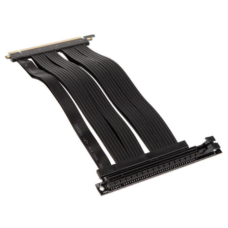 Raijintek Paxx vertikal GPU-brakett detalj av PCIe riserkabel