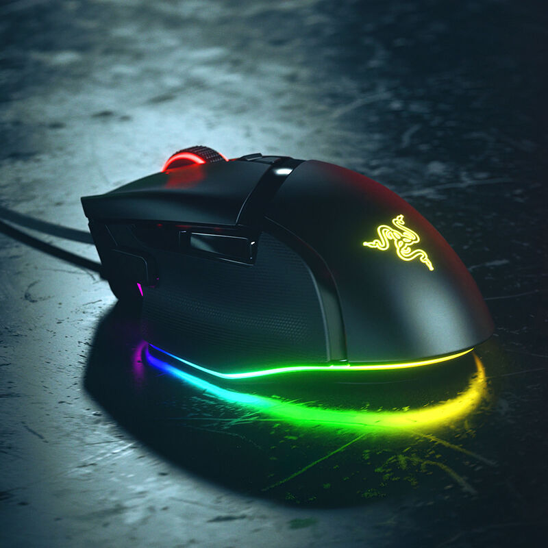 Razer Basilisk V3 gamingmus forfra