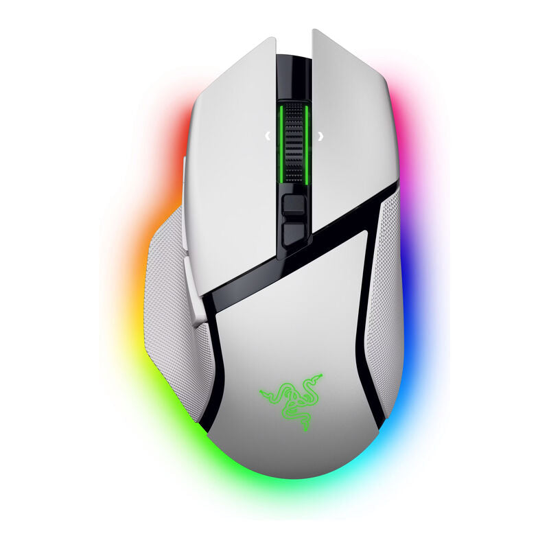 Razer Basilisk V3 Pro 35K trådløs gamingmus RGB hvit forfra