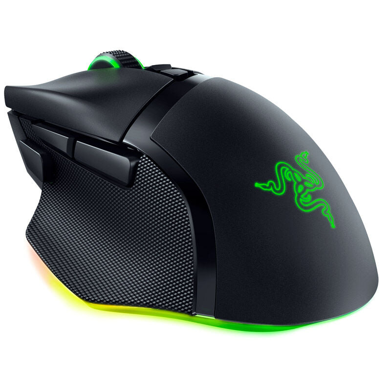 Razer Basilisk V3 Pro gamingmus 30K DPI RGB svart forfra