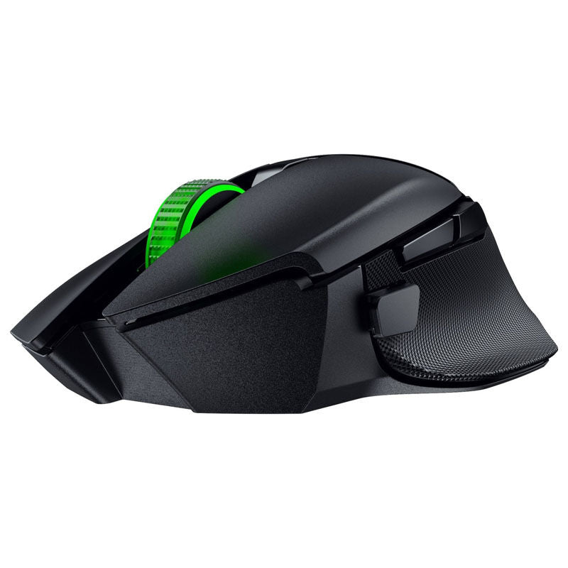 Detalj av knappene på Razer Basilisk V3 X HyperSpeed trådløs gamingmus