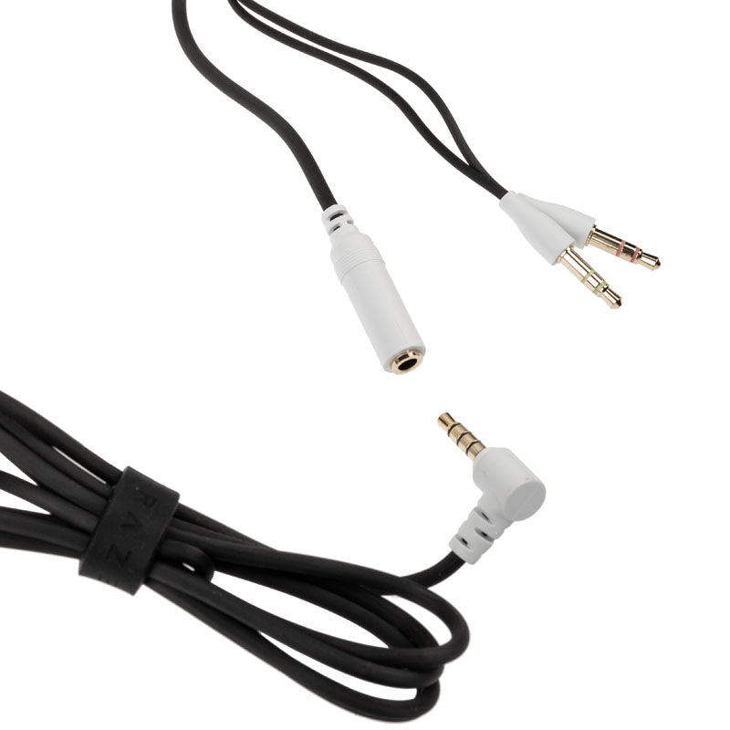 Razer BlackShark V2 X gamingheadset kablet hvit i bæretaske