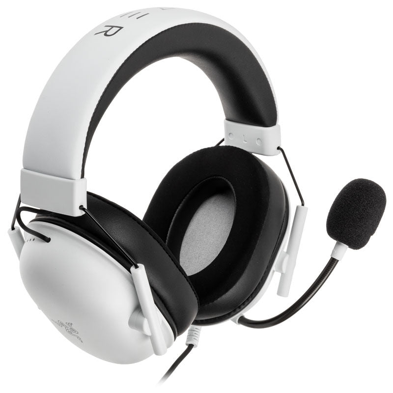 Razer BlackShark V2 X gamingheadset kablet hvit forfra