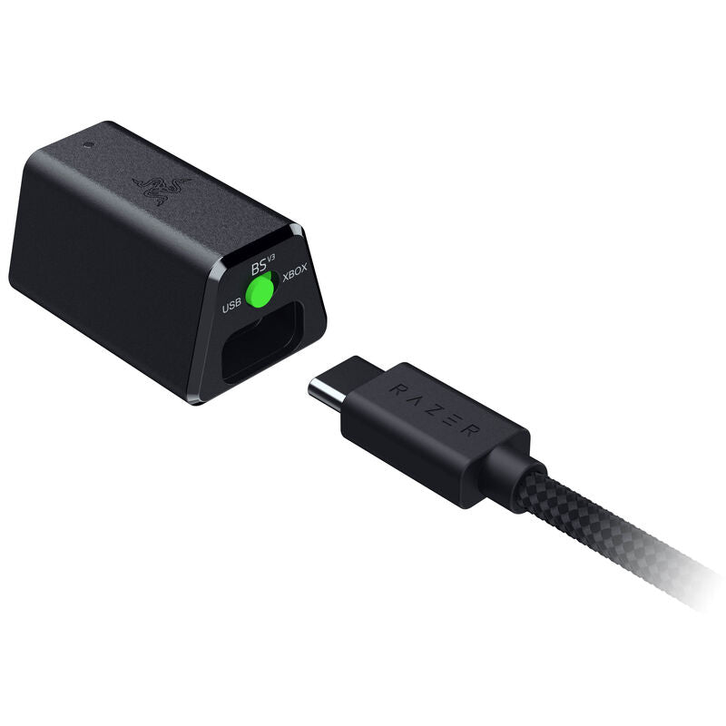 Razer BlackShark V3 trådløst gamingheadset for Xbox svart i bruk