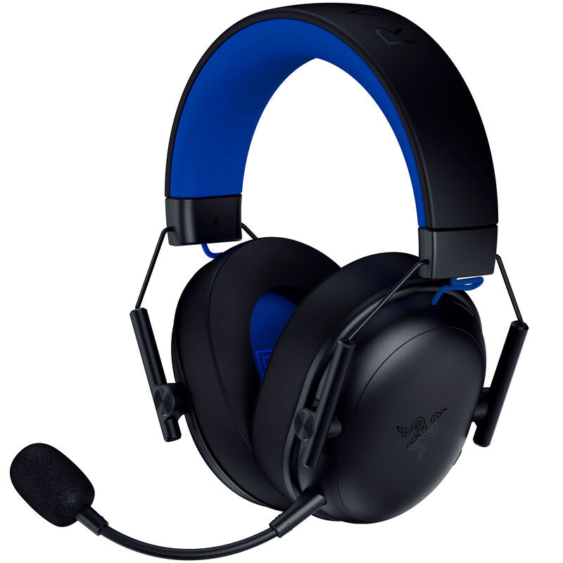 Razer BlackShark V3 X HyperSpeed gamingheadset PlayStation svart forfra