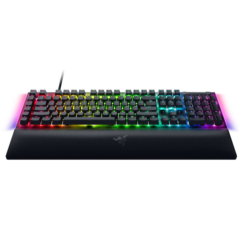 Razer BlackWidow V4 gamingtastatur mekanisk Yellow Switch RGB svart montert