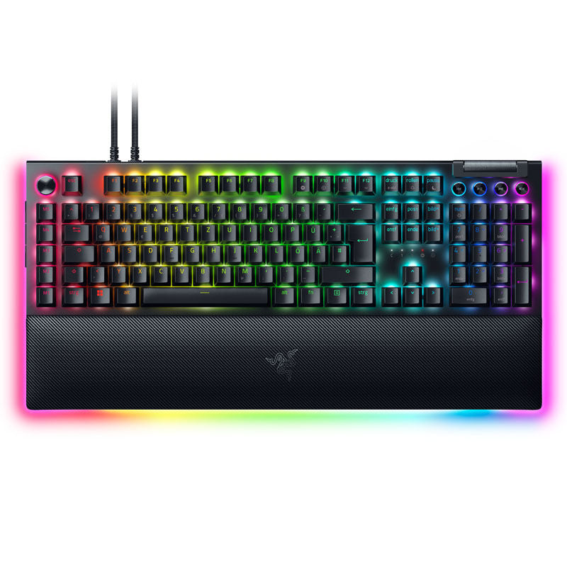 Razer BlackWidow V4 Pro gamingtastatur Yellow Switch forfra