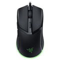 Razer Cobra kablet gamingmus forfra med RGB-belysning