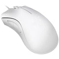 Razer DeathAdder Essential kablet gamingmus 6400 DPI hvit forfra