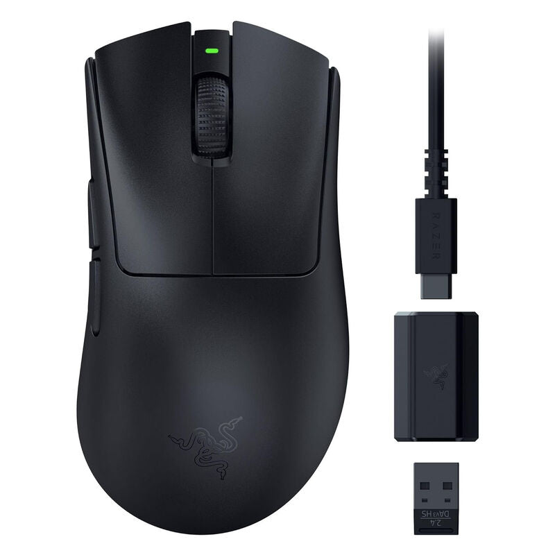 Razer DeathAdder V3 Hyperspeed trådløs gamingmus bakside