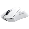 Razer DeathAdder V3 Pro trådløs gamingmus 30K DPI hvit forfra