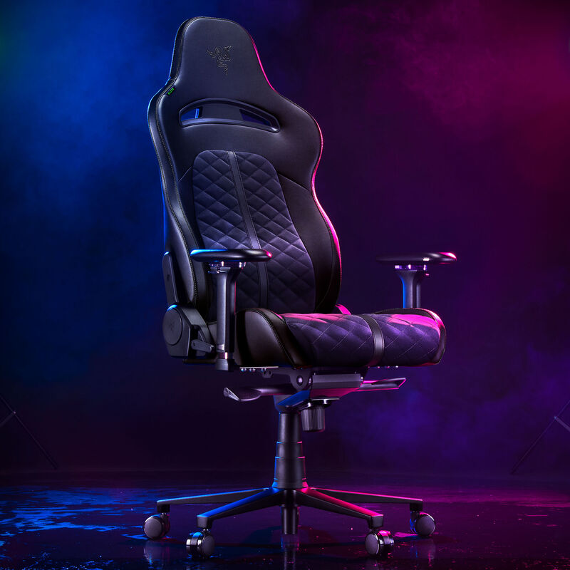Memory-skum hodepute på Razer Enki gamingstol svart