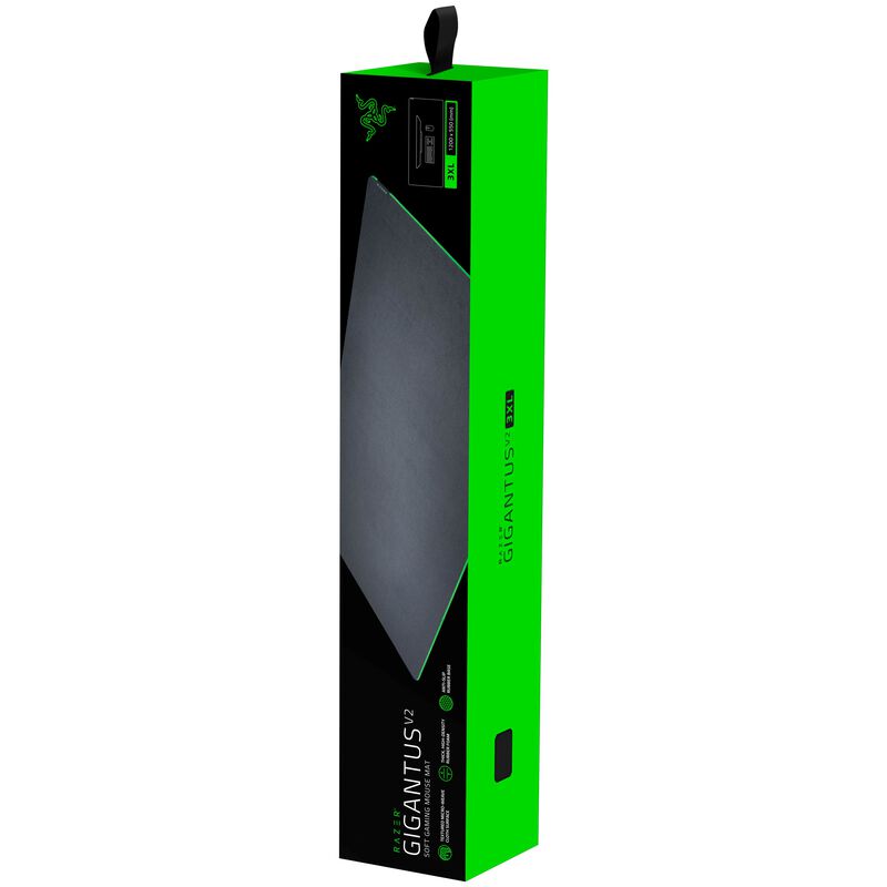 Razer Gigantus V2 3XL musematte i bruk med gamingmus