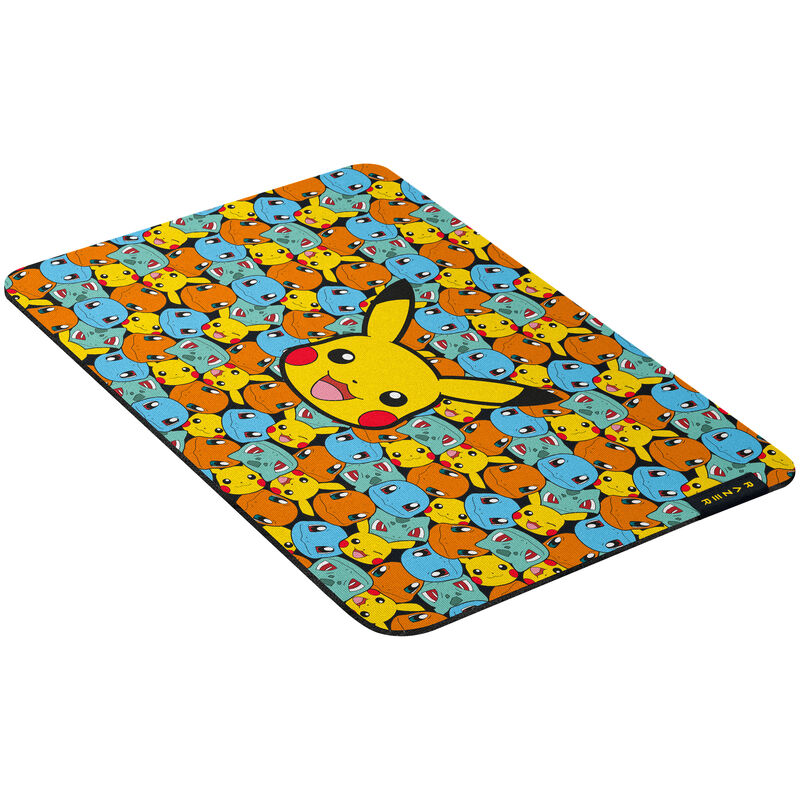 Detalj av Razer Gigantus V2 musematte Pokémon Kanto Starters Edition M tekstur
