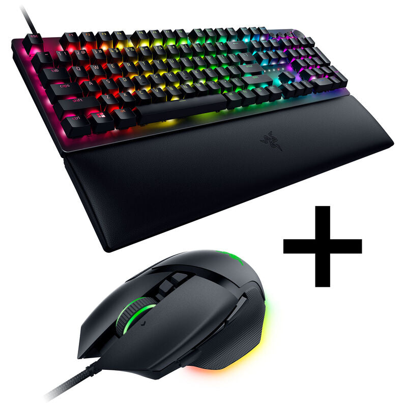 Razer Huntsman V2 Red Switch gamingtastatur forfra