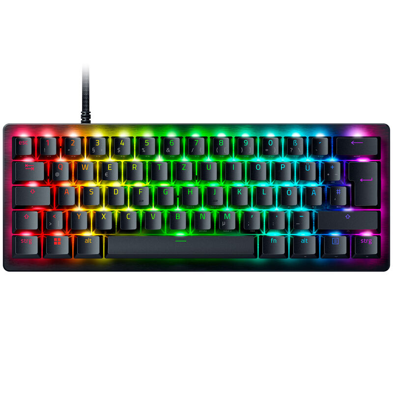 Bakside av Razer Huntsman V3 Pro Mini gamingtastatur