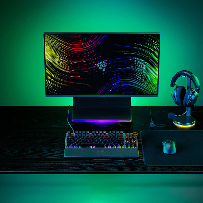 Detalj av magnetisk håndleddstøtte på Razer Huntsman V3 Pro TKL