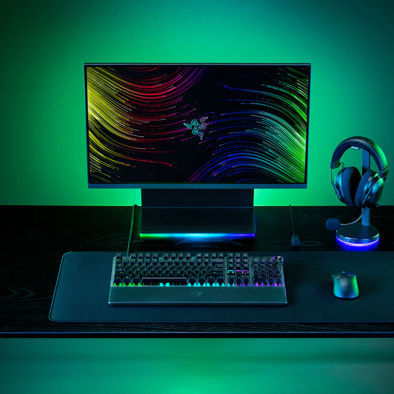 Nærbilde av Razer Huntsman V3 Pro håndleddstøtte