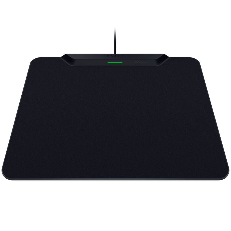 Razer HyperFlux V2 trådløs lading musematte hard overflate forfra