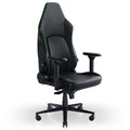 Razer Iskur V2 gamingstol grønn PU-lær 4D armlener forfra