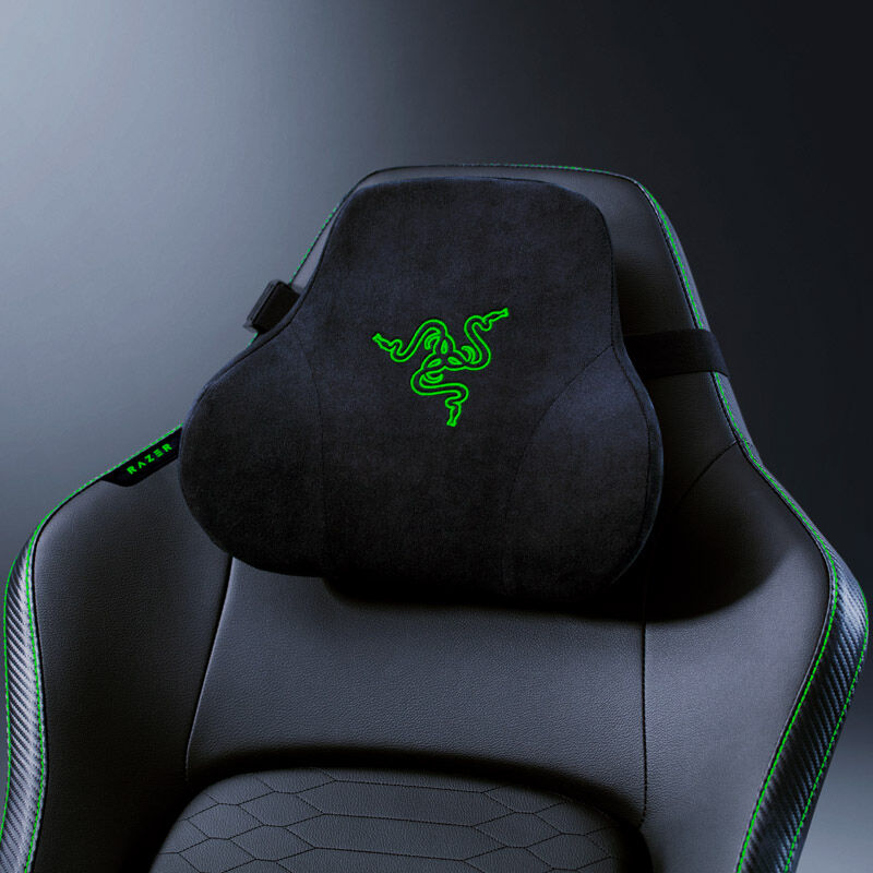 Razer Iskur V2 gamingstol grønn PU-lær 4D armlener - Razer