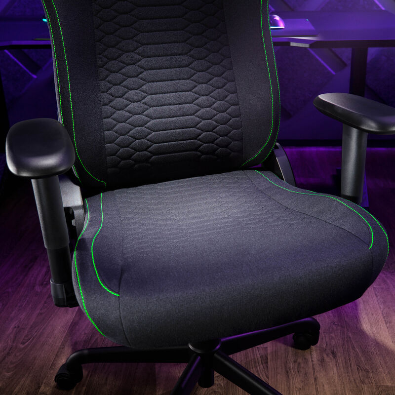 Razer Iskur V2 X gamingstol integrert korsryggstøtte stoff - Razer