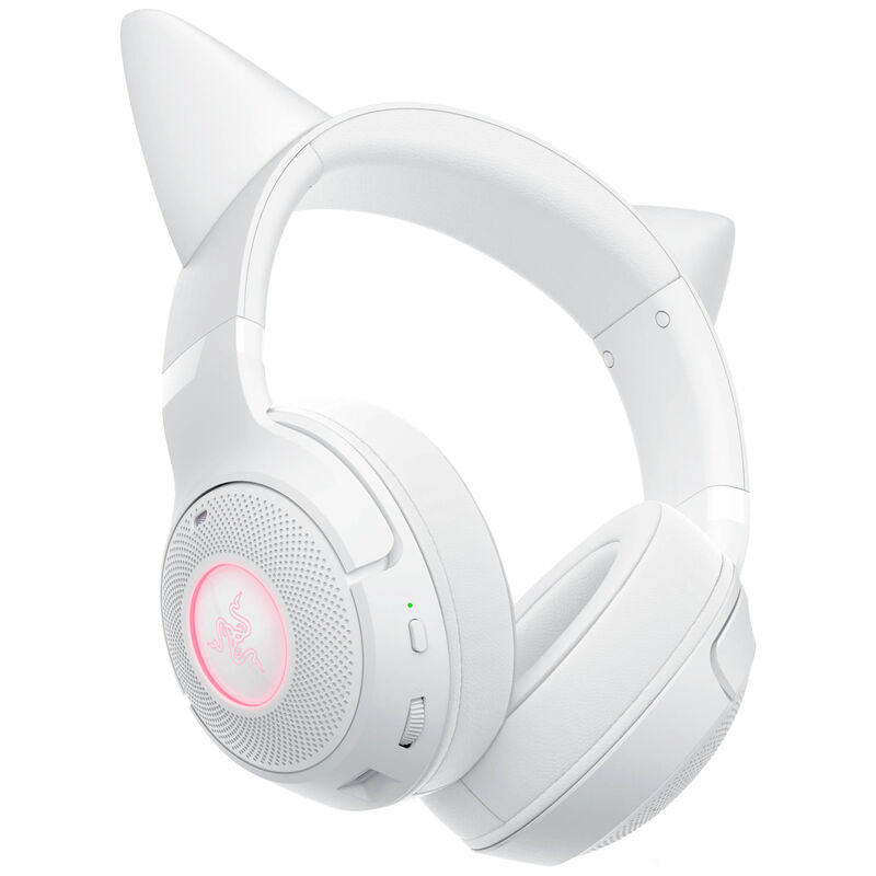 Detalj av Razer Kraken Kitty V2 BT trådløs gamingheadset katteører