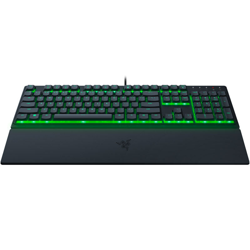 Razer Ornata V3 X nærbilde av tastatur og brytere